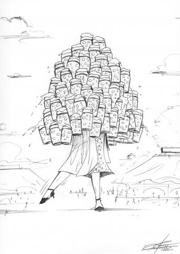 354x500 Oktoberfest By James Media Amp Culture Cartoon Toonpool - Oktoberfest Sketch