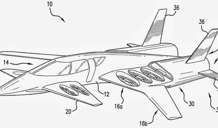 730x430 Elon Has Four Year Old Idea For Supersonic Electric Plane And - Old Airplane Sketch