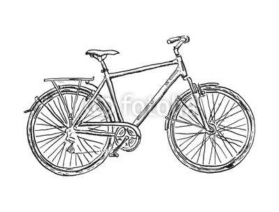 400x303 Old Bicycle Sketch Illustration Buy Photos Ap Images Detailview - Old Bicycle Sketch