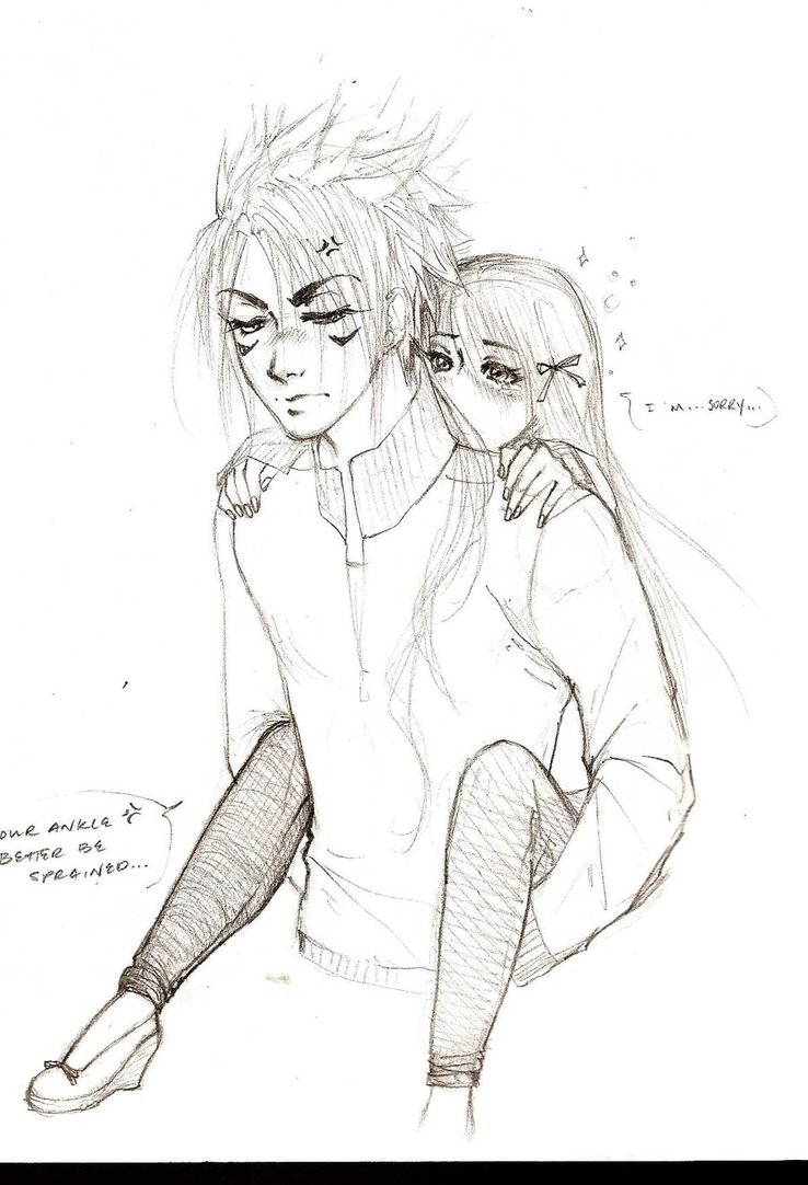 738x1082 Old Piggy Back Couple Sketch By Ceramir - Old Couple Sketch