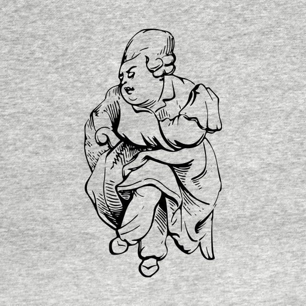 630x630 Old Lady - Old Lady Sketch