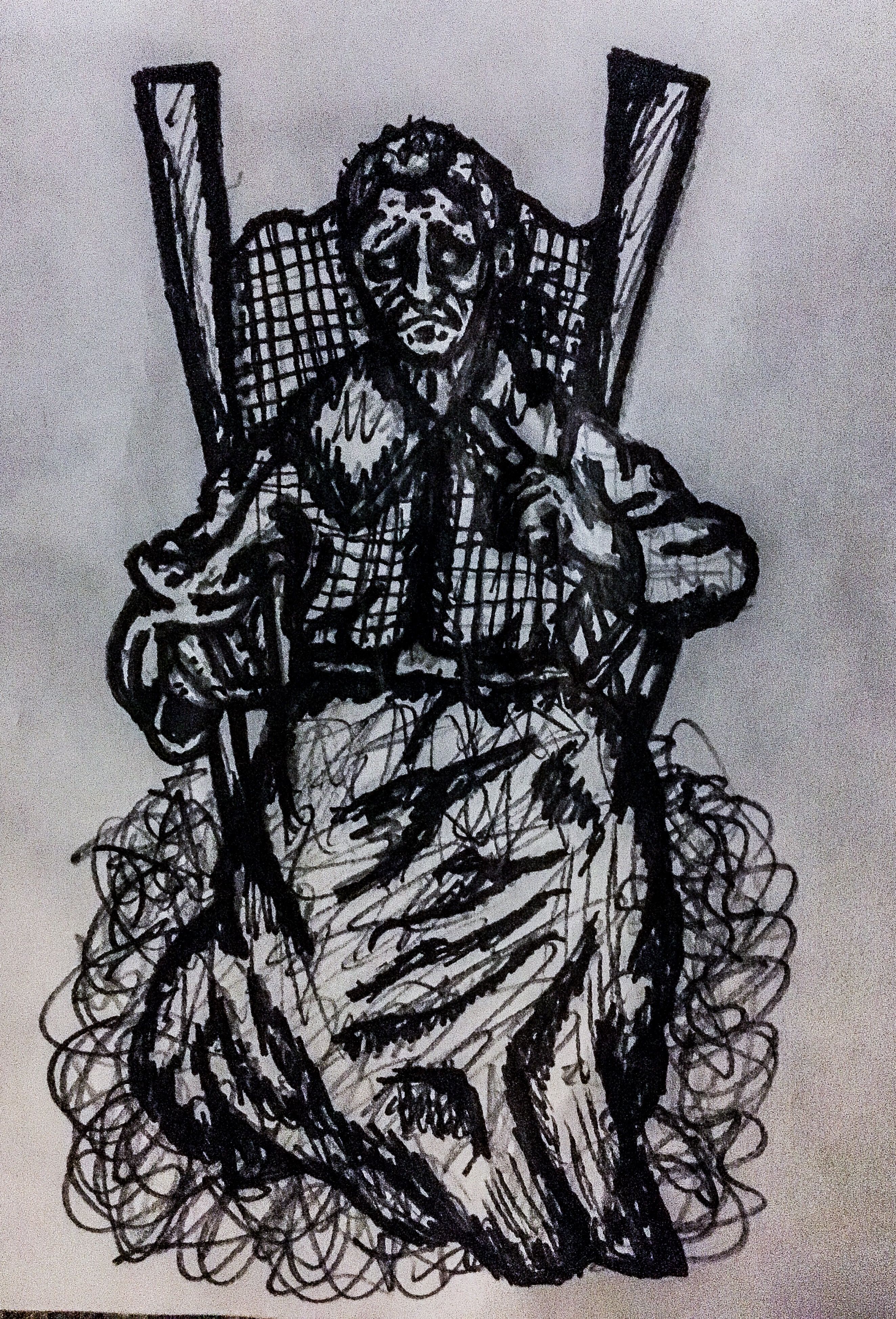 2648x3896 Old Lady Sketch Sketches - Old Lady Sketch