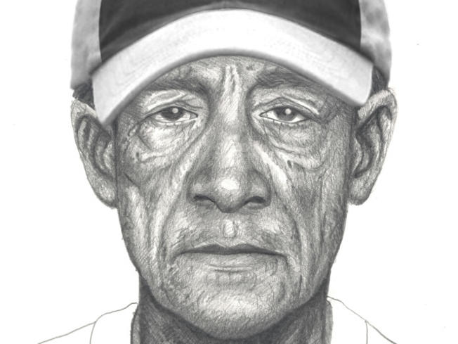 652x489 Police Sketch Slap Happy Grumpy Old Man - Old Man Sketch