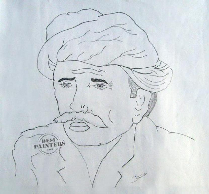 830x768 Sketch Of An Old Man - Old Man Sketch