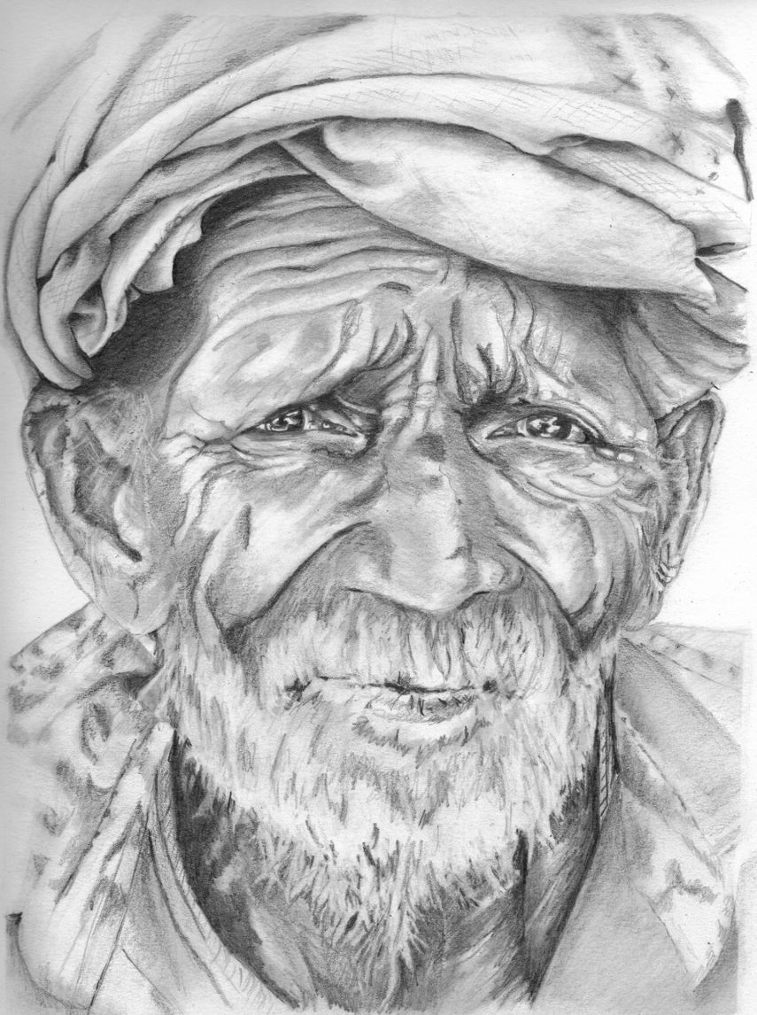 855x1146 Googled For Images Of Old Men With A Beard And Found This - Old Man Sketch