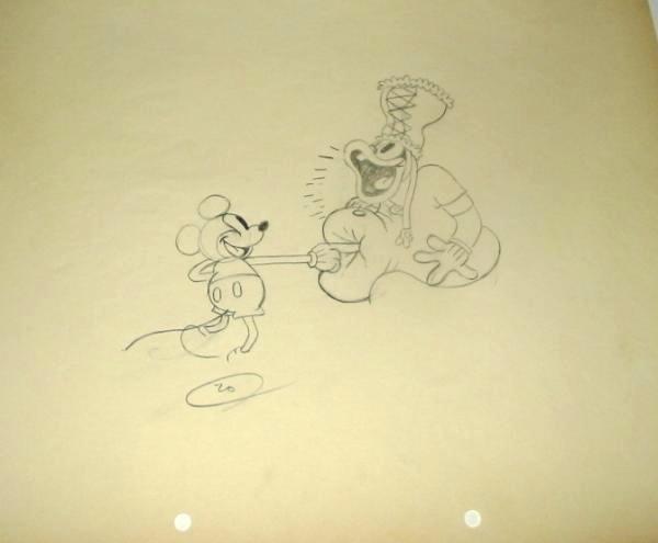 600x495 Surprising Mickey Mouse Drawing Charming - Old Mickey Mouse Sketch