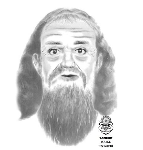 455x480 Grove Police Release Sketch Of Person Of Interest In Attempted - Old Person Sketch