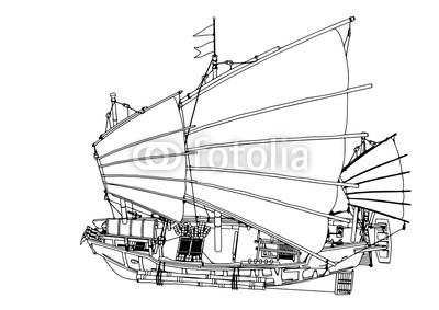 400x283 Sketch Of An Old Ship Vector Buy Photos Ap Images Detailview - Old Ship Sketch