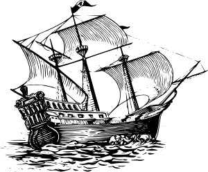 300x248 Collection Of Free Ships Drawing Sketch. Download On Ubisafe - Old Ship Sketch