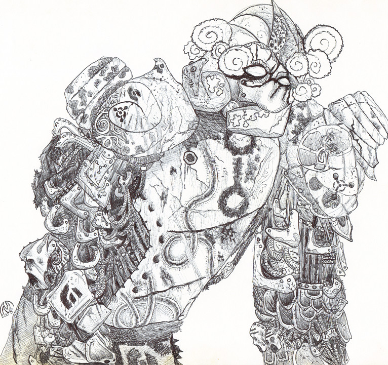 766x721 Nate Milo - Old Sketches