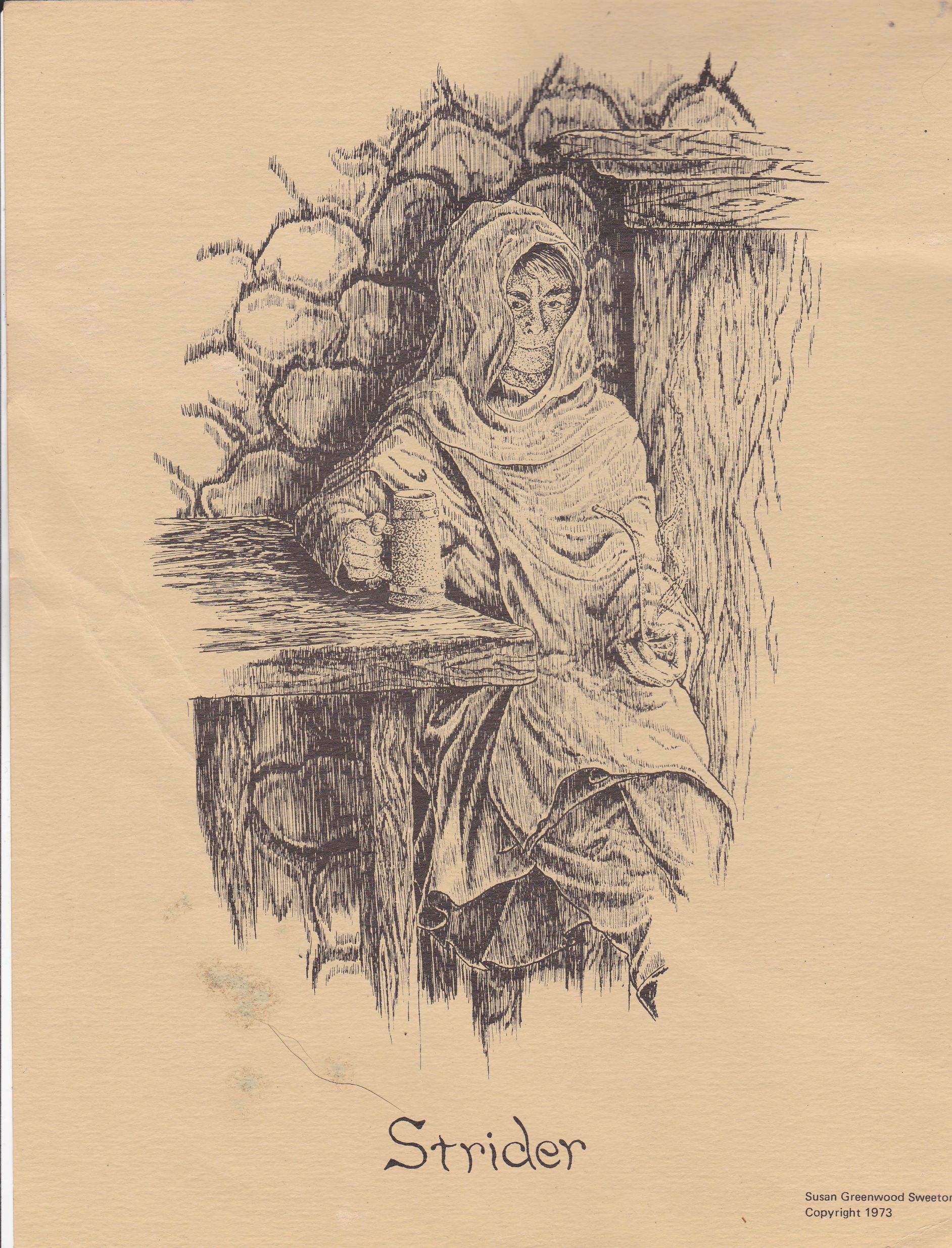 1884x2469 Old Lord Of The Rings Sketches - Old Sketches