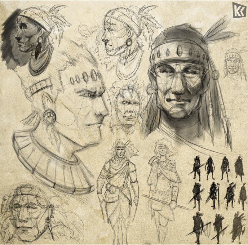 800x790 Old Sketches By K04sk - Old Sketches