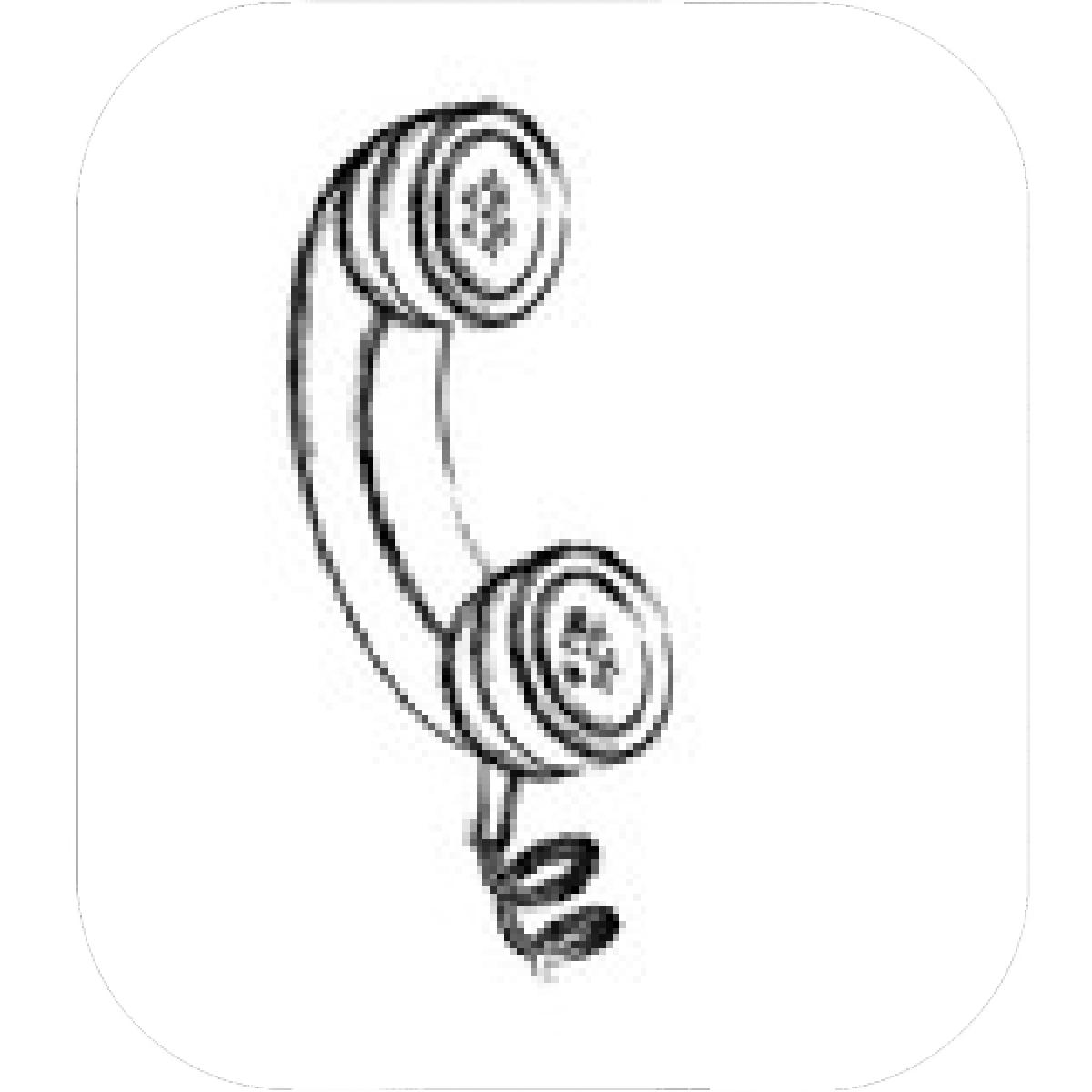 1200x1200 Designs Mein Mousepad Design Mousepad Selbst Designen - Old Telephone Sketch