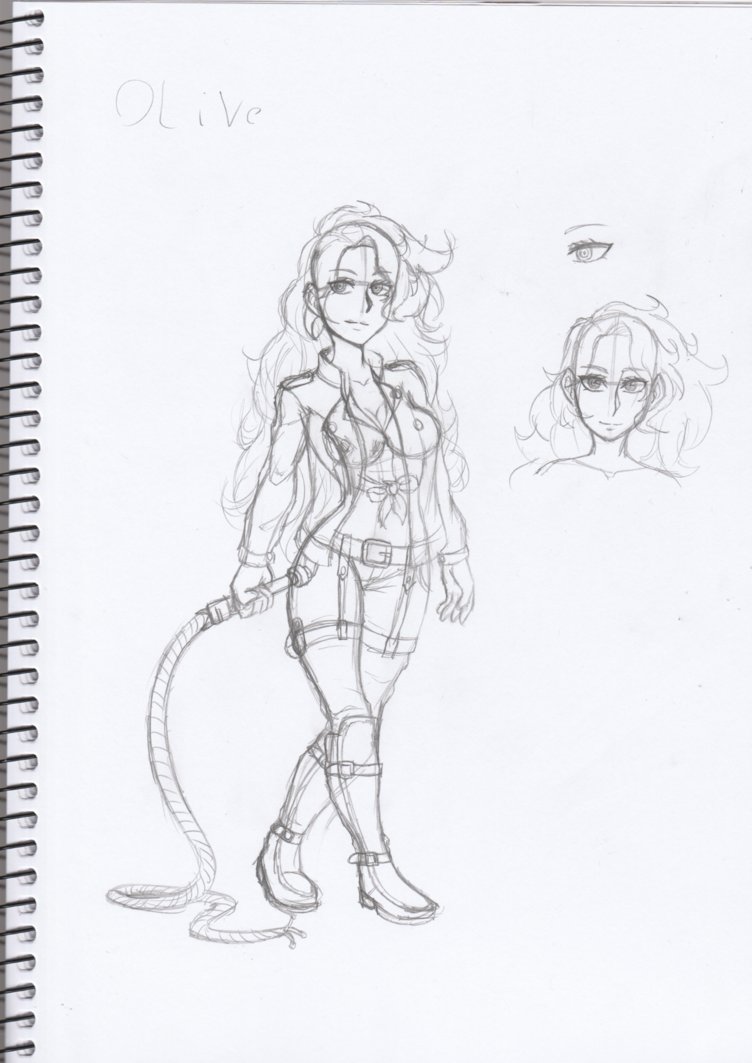 752x1063 Sketchbook Stuff - Olive Sketch