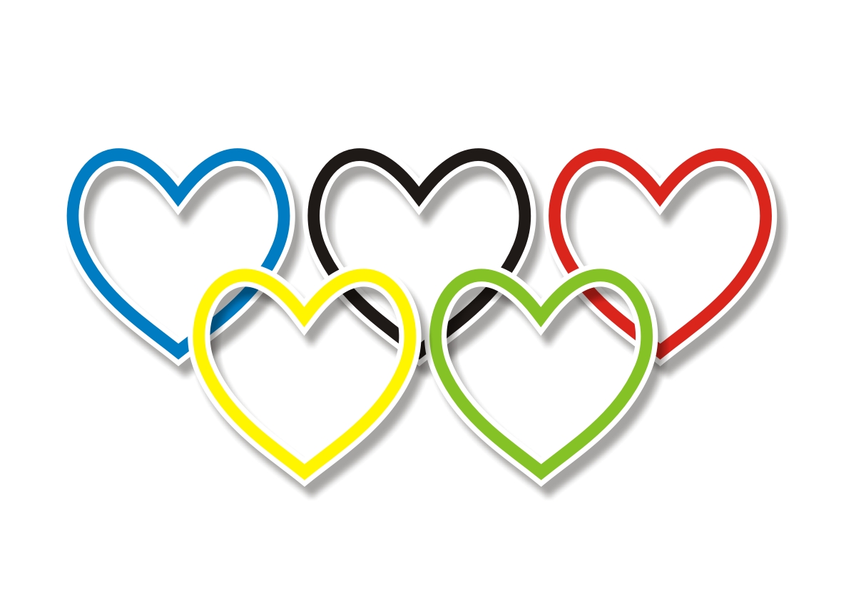 1200x859 Olympic Lovers Unite! Consider, Why Not - Olympic Rings Sketch