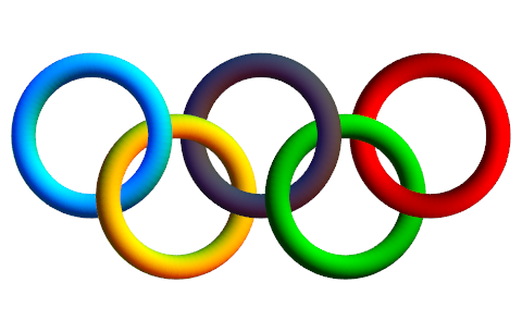 480x305 Graphics - Olympic Rings Sketch