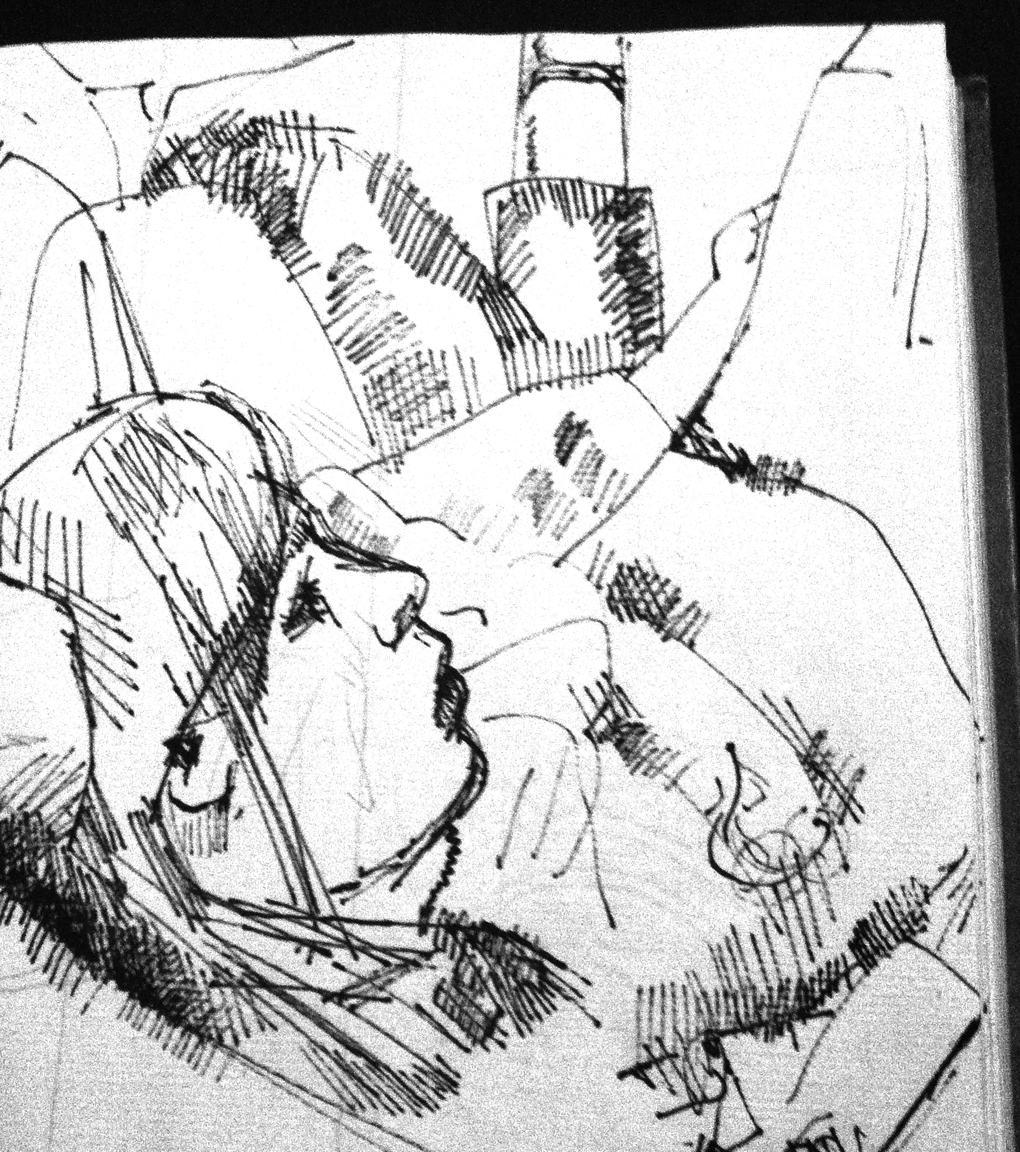 3454x3900 Olympic Sketches Trevor Mill Graphic Designer Ltd - Olympic Sketch