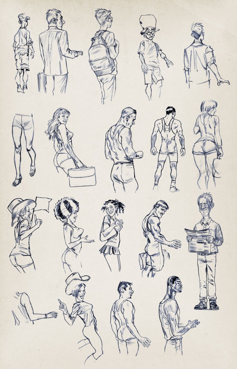 800x1242 Initial Character Sketches. Tfl. Olympics, London 2012 Steve - Olympics Sketch