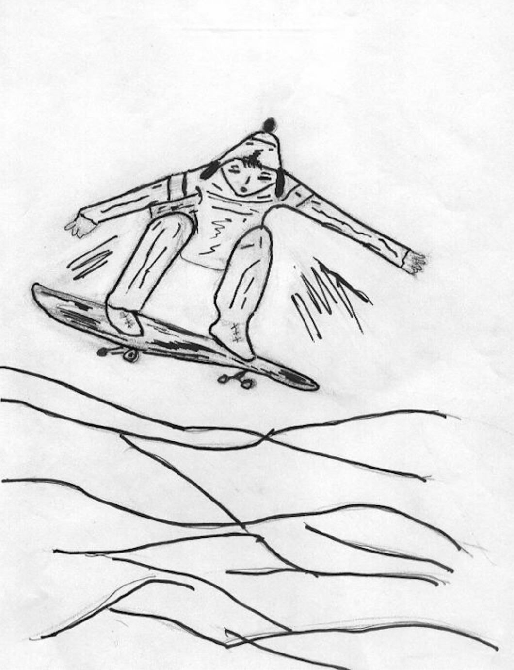 1060x1380 My Olympic Guy I Drew. My Sketches I Did Olympics - Olympics Sketch