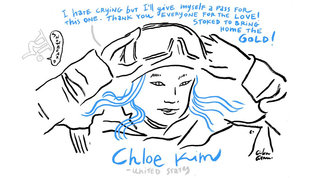 1100x619 Winter Olympics 2018 Moments Of The Games - Olympics Sketch