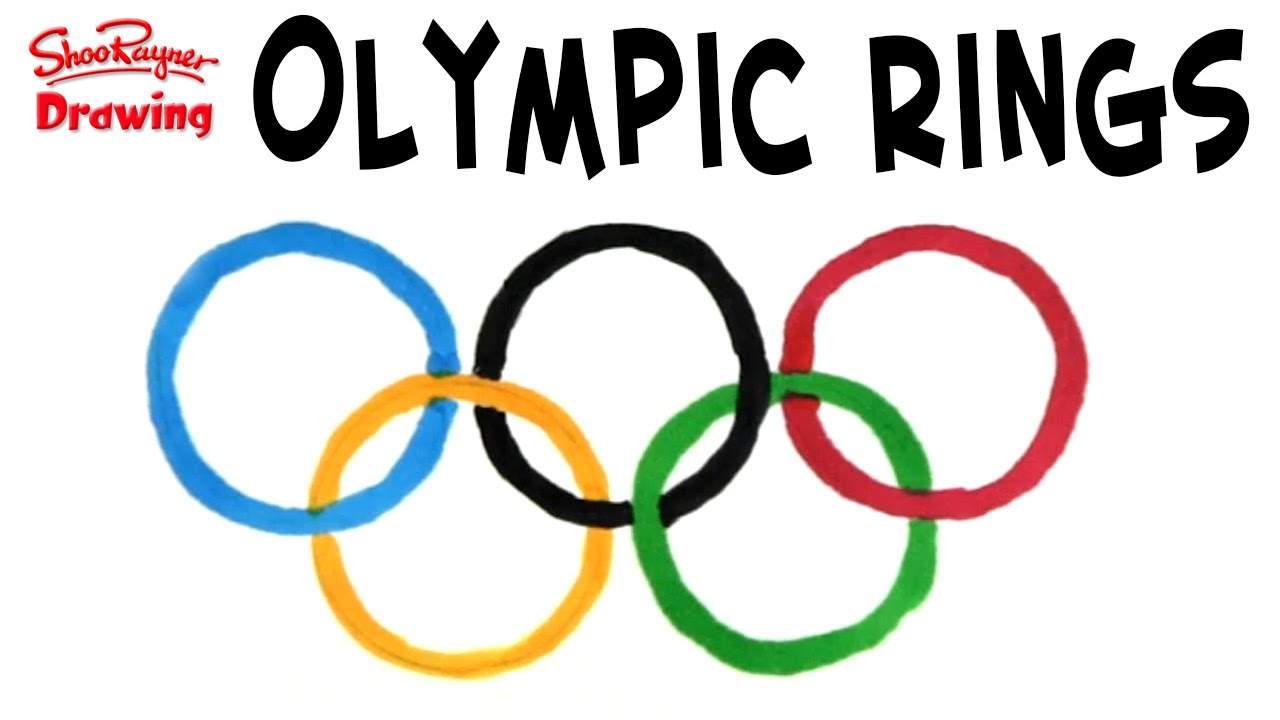 1280x720 Draw The Olympic Rings - Olympics Sketch