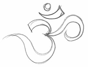 300x227 Inspired By Yoga Series Shantih Shala Holistic Arts - Om Sketch