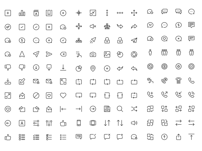800x600 Ui Line Icons Sketch Freebie - Om Symbol Sketch