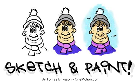 477x285 Creativity 2.0 Drawing - One Motion Sketch