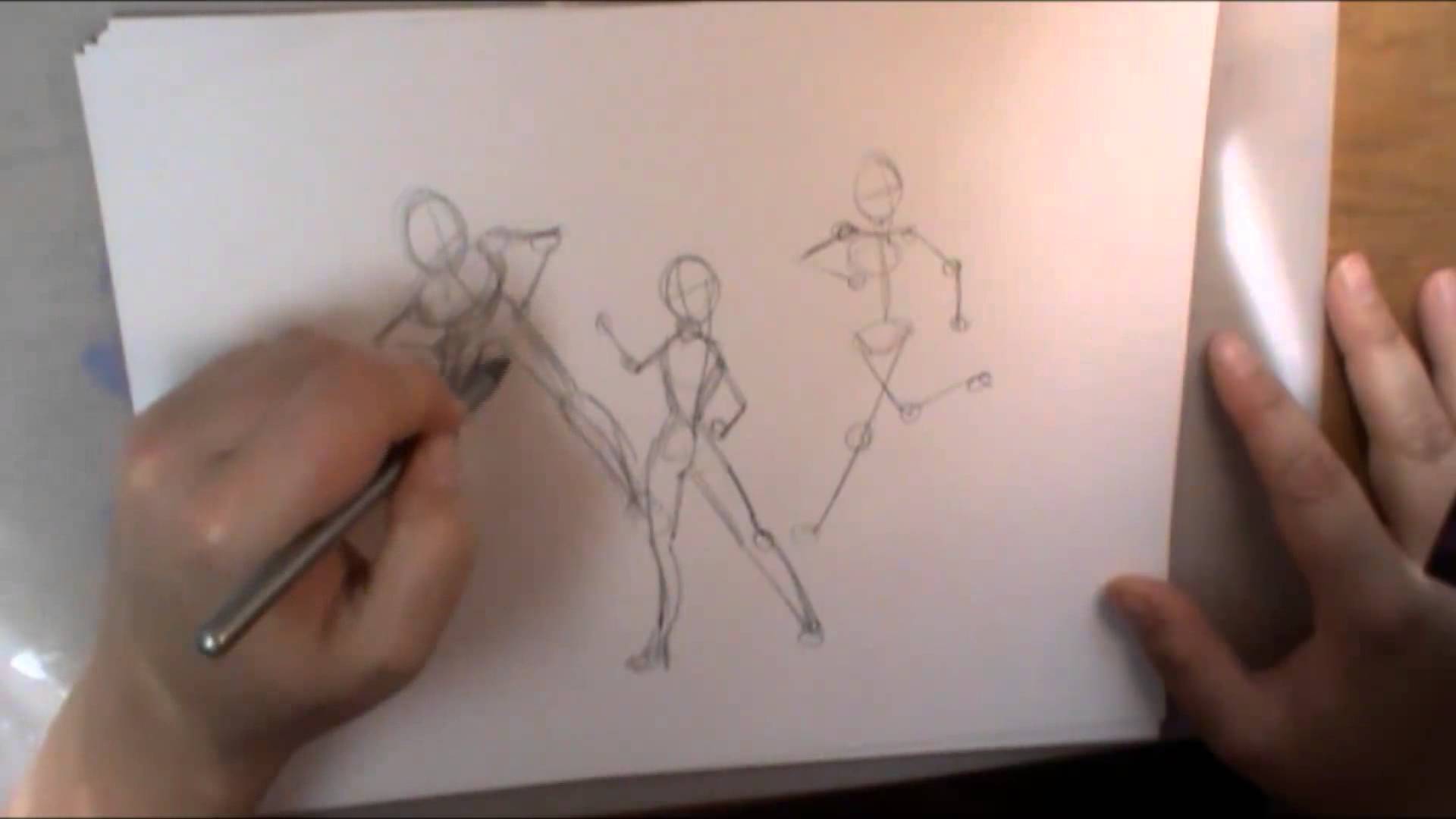 1920x1080 How To Draw Motion In Your Figure - One Motion Sketch