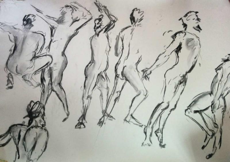 800x565 One Minute Sketches - One Motion Sketch