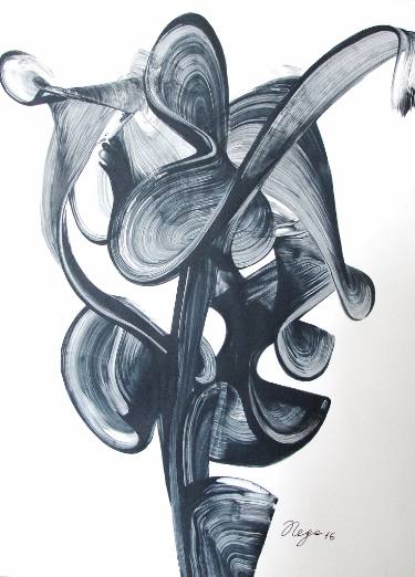 375x522 One Motion Paintings For Sale Saatchi Art - One Motion Sketch