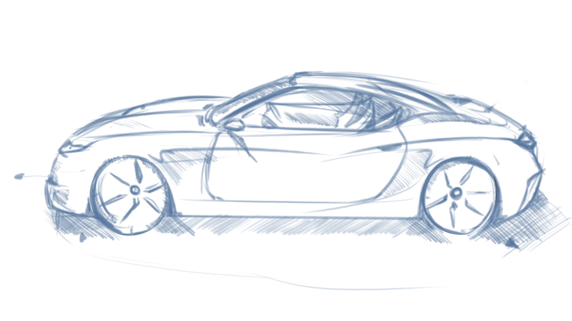 1920x1080 Learn How To Draw Cars - One Sketch