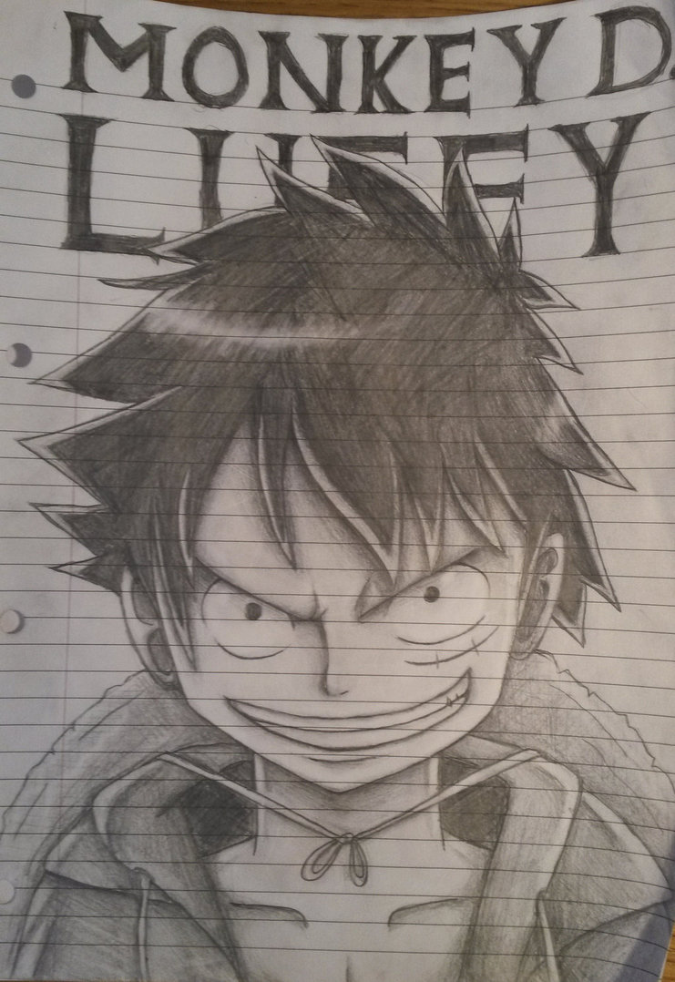 741x1078 One Piece Luffy Sketch By Shadowwhisper446 - One Sketch