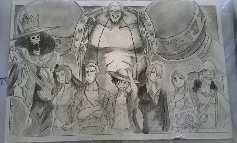 960x580 One Piece Sketch By Earllison - One Sketch