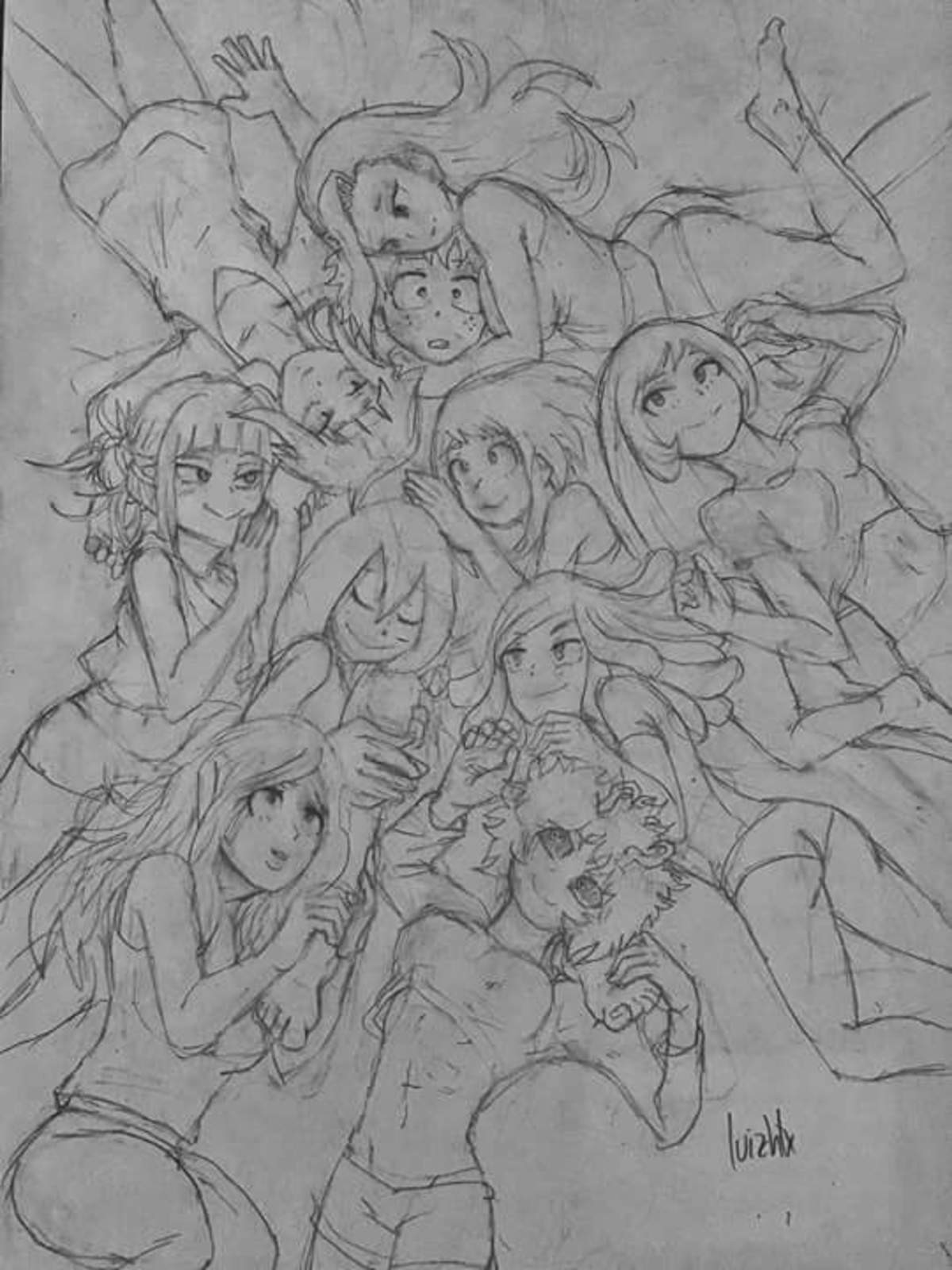 1200x1600 One For All (Sketch) By Luizhtx - One Sketch