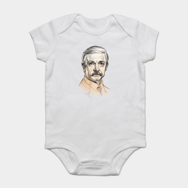 630x630 Dr. John Watson Portrait Sketch - Onesie Sketch