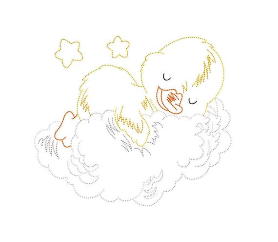 570x495 Cute Animal Duck Sketch Line Drawing Embroidery Machine Design Etsy - Onesie Sketch