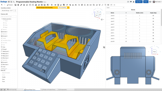 560x315 Onshape Extends Its 3d Cloud Cad With Sheet Metal Design - Onshape 3d Sketch
