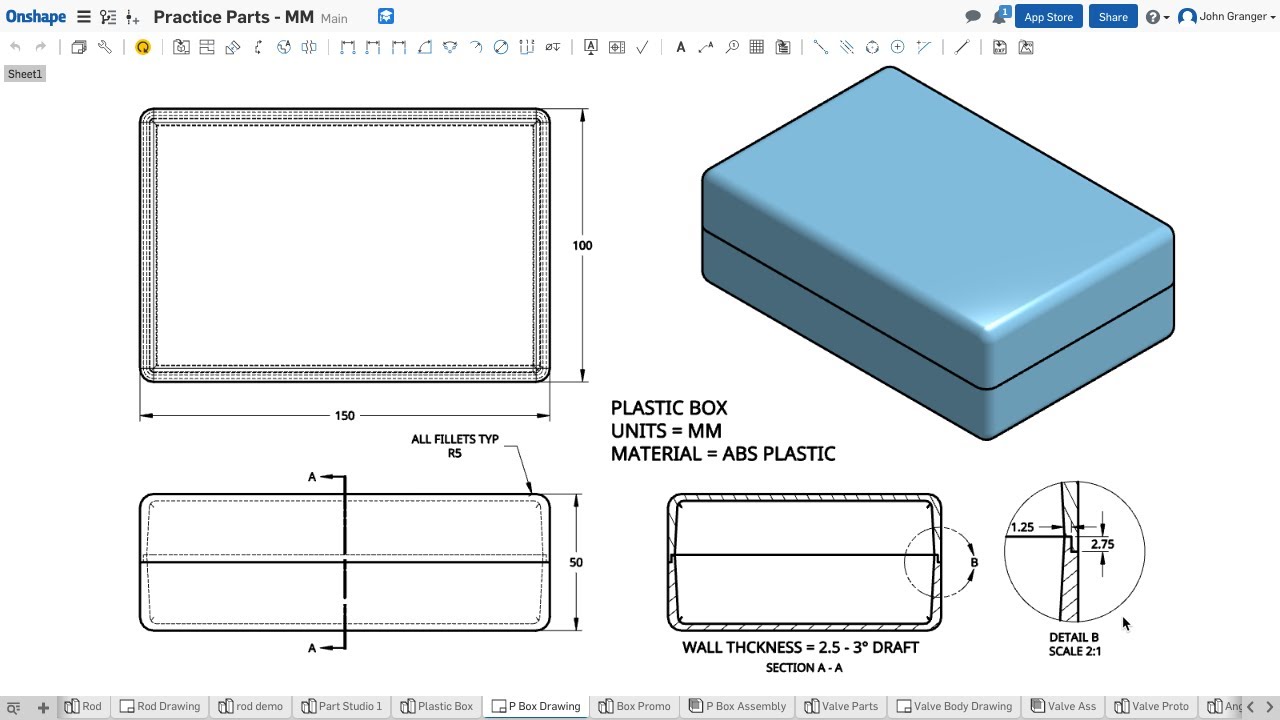 1280x720 Learn Onshape - Onshape Scale Sketch