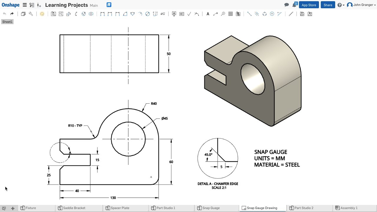 1280x720 Learn Onshape - Onshape Scale Sketch