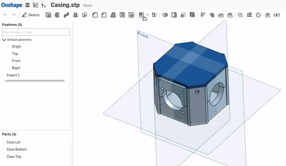 960x559 Merging Solids In Onshape And Meshing - Onshape Scale Sketch
