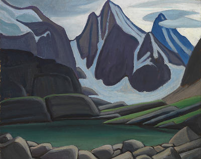 400x316 Mountain Sketch Xxxii, C. 1926 Lawren Harris R.c.a. - Op Sketch