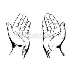 236x236 Image Result For Drawings Of Hands Holding Objects Art - Open Hand Sketch