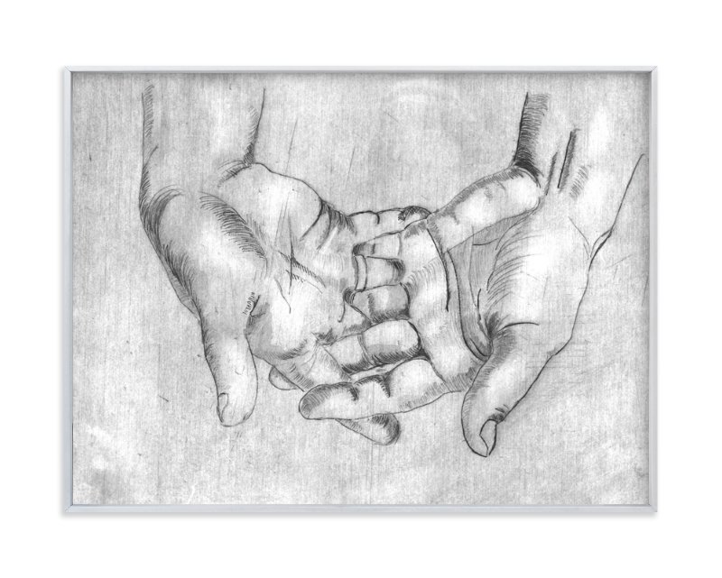 800x641 Gesture - Open Hand Sketch