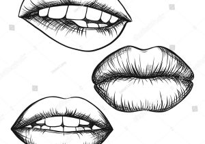 300x210 Open Mouth Front View Drawing Open Mouth Front View Drawing - Open Mouth Sketch