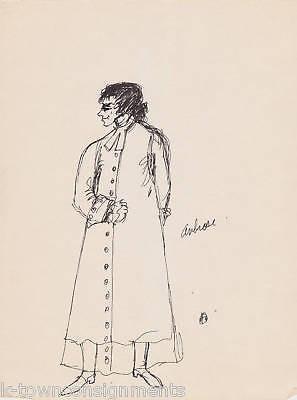 297x400 Ambrose Hal George Theatre Costume Design Autograph Signed Opera - Opera Sketch