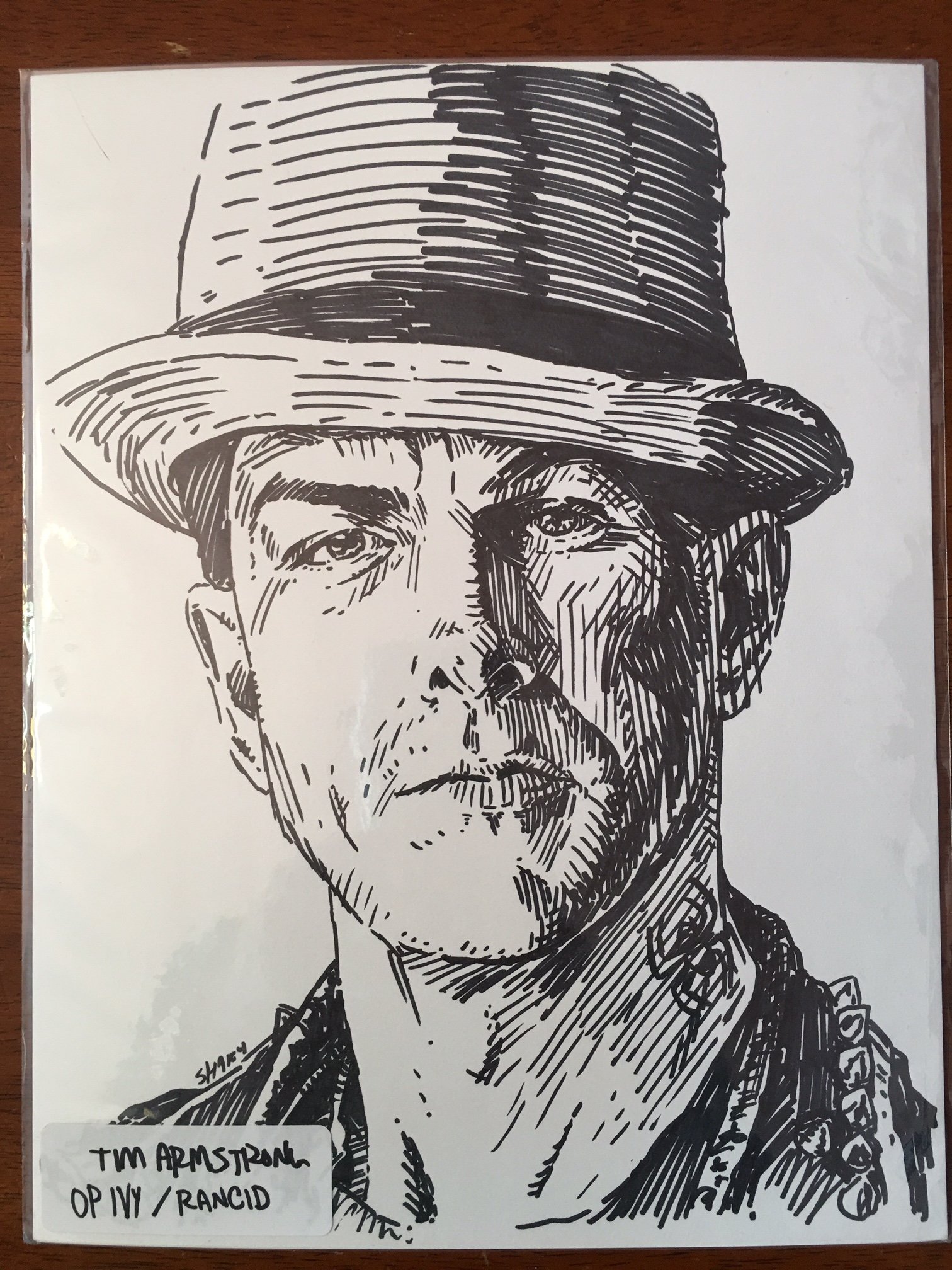 1512x2016 Tim Armstrong Troublemaker Punk Legend Operation Ivy Original 8.5 - Operation Sketch