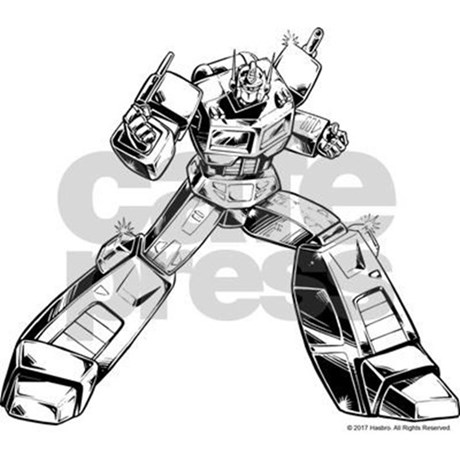 460x460 Optimus Prime Sketch Tote Bag By Transformers4 - Optimus Prime Sketch
