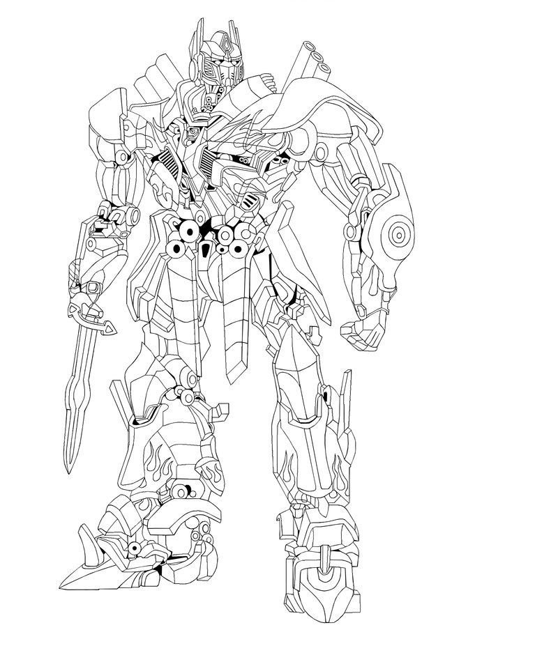 800x950 Optimus Prime Sketch By Isterini - Optimus Prime Sketch