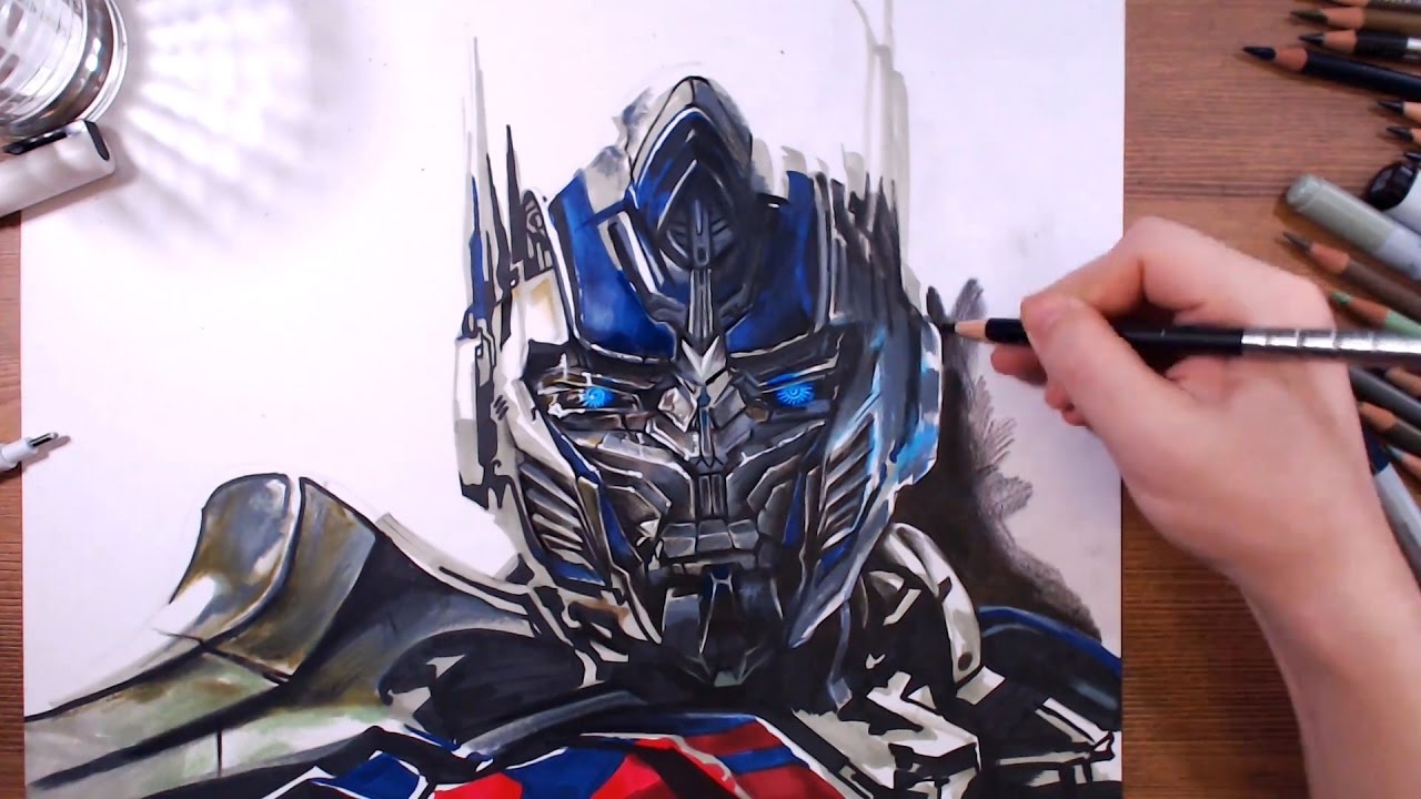 1280x720 Transformers Optimus Prime - Optimus Prime Sketch